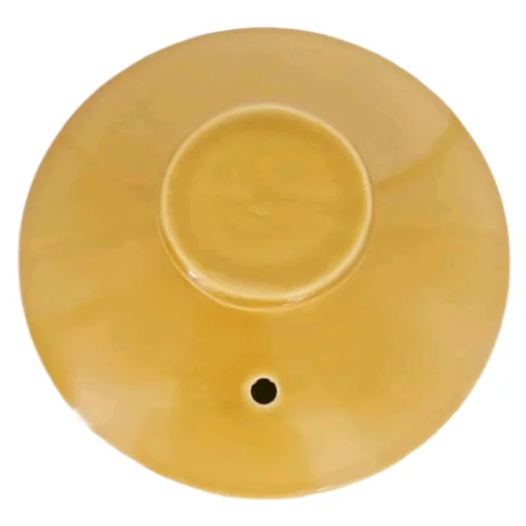 Vintage Harmony House Sears Iron Stone Yellow Gold Coffee Tea Pot with Lid 4267 - Picture 5 of 8